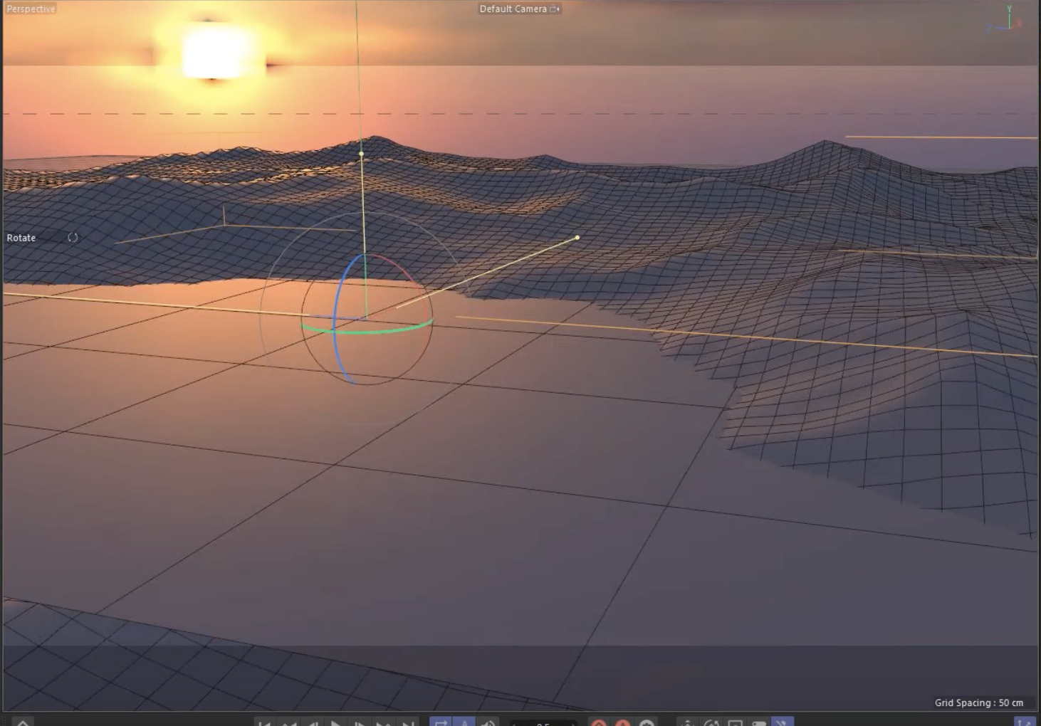 Cinema 4d example 1.