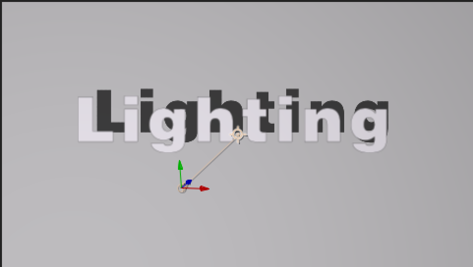 Parallel Light W scene