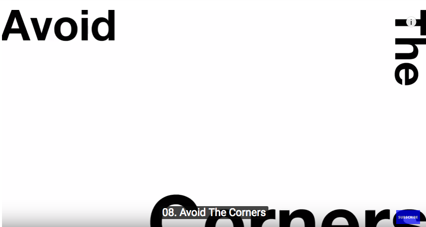 Avoid The Corners